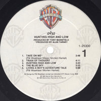 a-ha : Hunting High And Low (LP, Album, SRC)