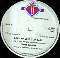 Donna Summer : Love To Love You Baby (LP, Album, Pho)