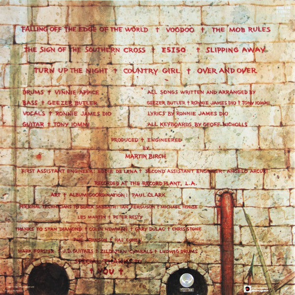 Black Sabbath : Mob Rules (LP, Album)