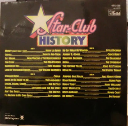 Various : Star-Club History (2xLP, Comp)