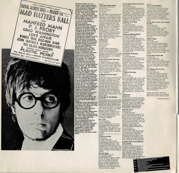 Manfred Mann : Remember The Golden Years - Manfred Mann (2xLP, Comp)