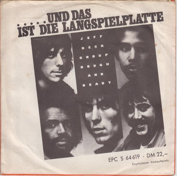 Jeff Beck Group : Got The Feeling (7", Single)