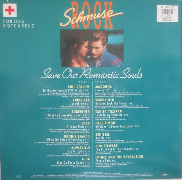 Various : Schmuse Rock - Save Our Romantic Souls (LP, Comp)