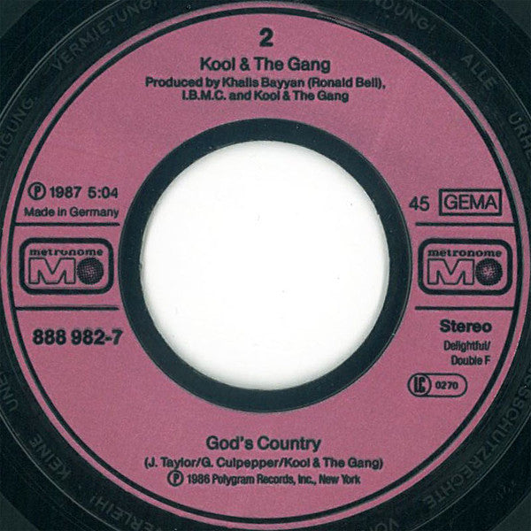 Kool & The Gang : Peace Maker (7", Single)