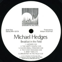 Michael Hedges : Breakfast In The Field (LP, Album, RE, RP)