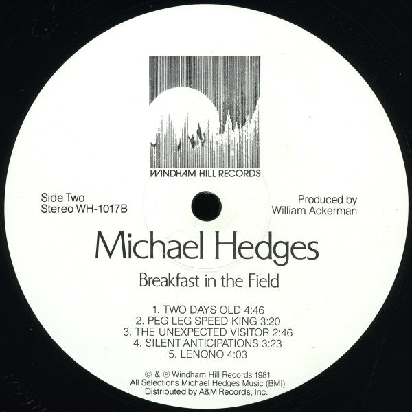 Michael Hedges : Breakfast In The Field (LP, Album, RE, RP)