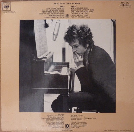 Bob Dylan : New Morning (LP, Album, Club, RE)