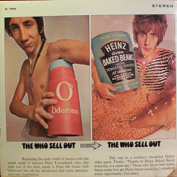 The Who : The Who Sell Out (LP, Album, RE)