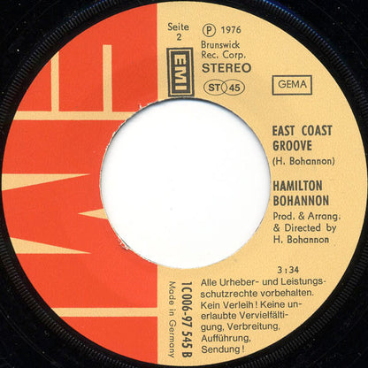 Hamilton Bohannon : Bohannon's Beat (7", Single)