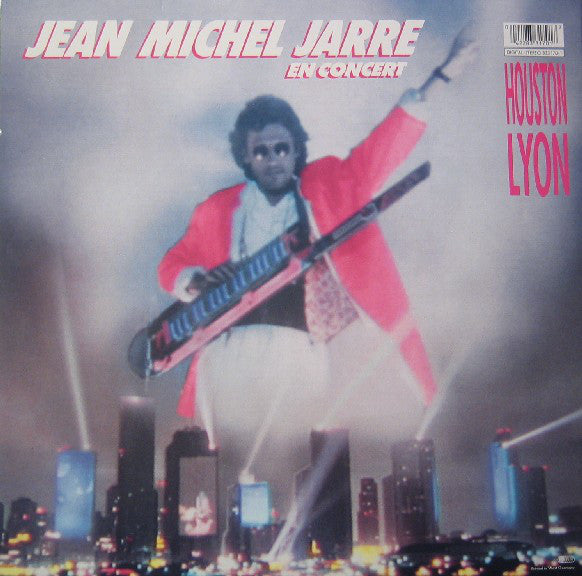 Jean Michel Jarre* : In Concert / Houston-Lyon (LP, Album, Gat)