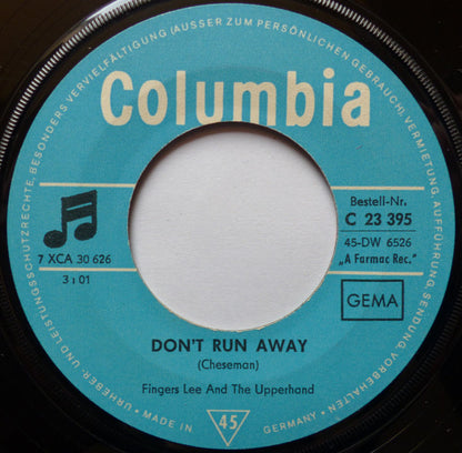 Fingers Lee & The Upper Hand : Bossy Boss / Don't Run Away (7", Single)