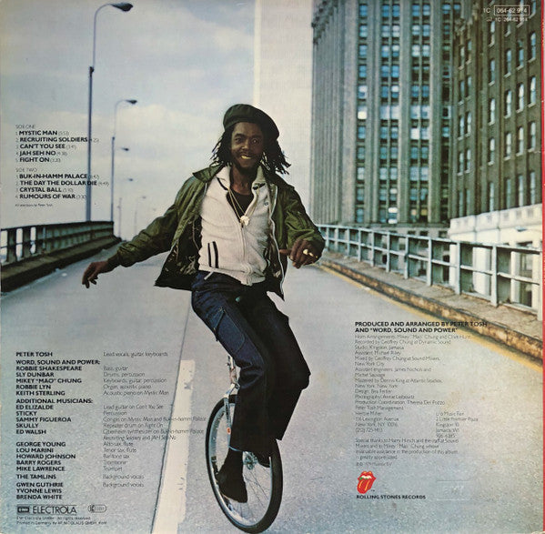 Peter Tosh : Mystic Man (LP, Album)