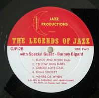 The Legends Of Jazz Starring Barney Bigard : The Legends Of Jazz (LP)