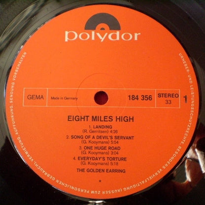 The Golden Earring* : Eight Miles High (LP, Album, RE)