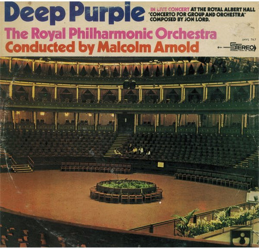 Deep Purple, Royal Philharmonic Orchestra Conducted By Malcolm Arnold : Concerto For Group And Orchestra (LP, Album)