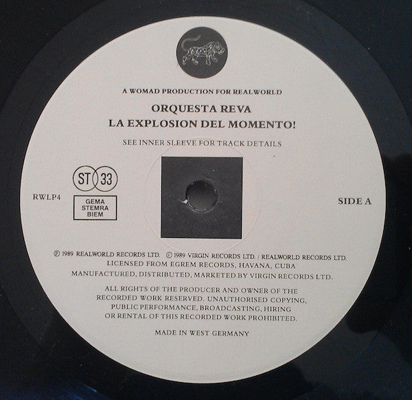 Orquesta Reve* : La Explosion Del Momento! (LP, Comp)
