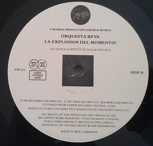 Orquesta Reve* : La Explosion Del Momento! (LP, Comp)