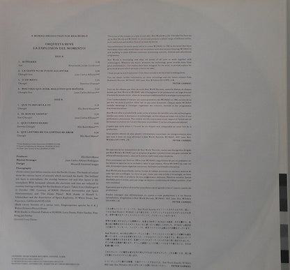 Orquesta Reve* : La Explosion Del Momento! (LP, Comp)