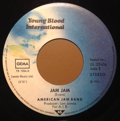 American Jam Band : Jam Jam (7", Single)