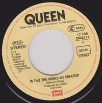 Queen : It's A Hard Life (7", Single)