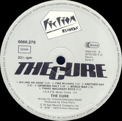 The Cure : Boys Don't Cry (LP, Album)