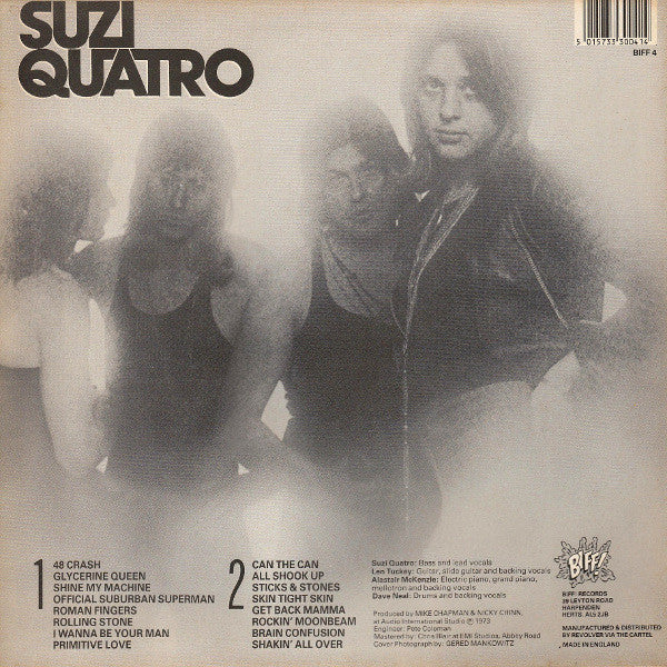 Suzi Quatro : Saturday Night Special (LP, Album, RE)