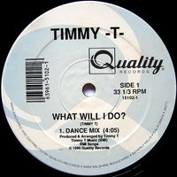 Timmy -T-* : What Will I Do? (12")