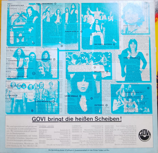 Various : German Rock Scene Vol. IV (LP, Comp)