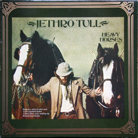Jethro Tull : Heavy Horses (LP, Album, RE)