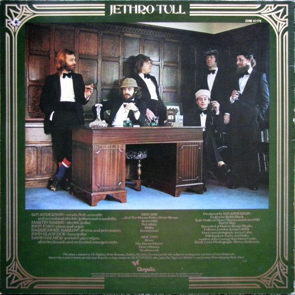Jethro Tull : Heavy Horses (LP, Album, RE)