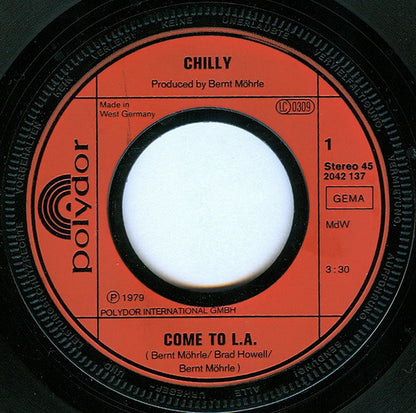 Chilly : Come To L.A. (7", Single)