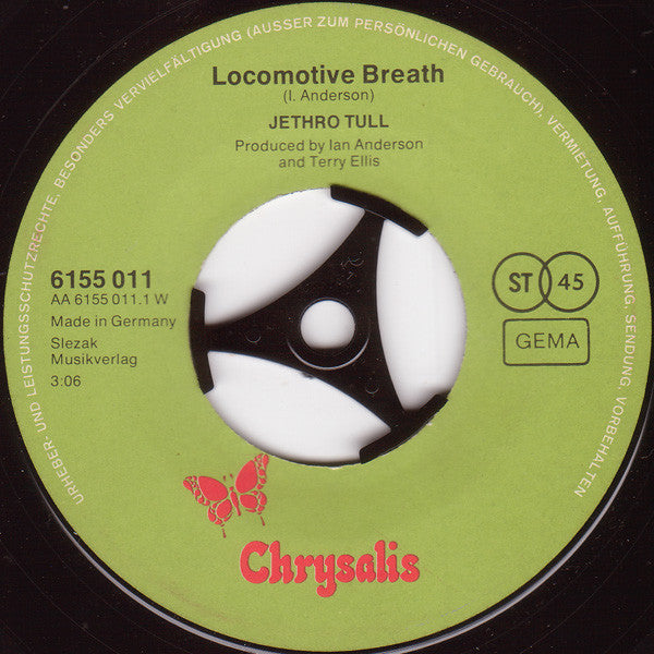 Jethro Tull : Locomotive Breath (7", Single)
