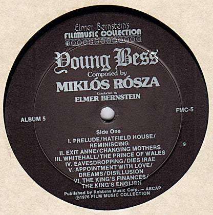 Miklós Rózsa : Young Bess (Original Motion Picture Score) (LP)