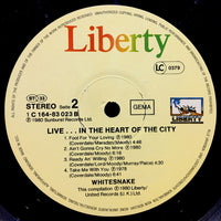 Whitesnake : Live... In The Heart Of The City (2xLP, Album)