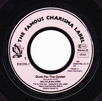 Malcolm McLaren : Duck For The Oyster (7", Single)