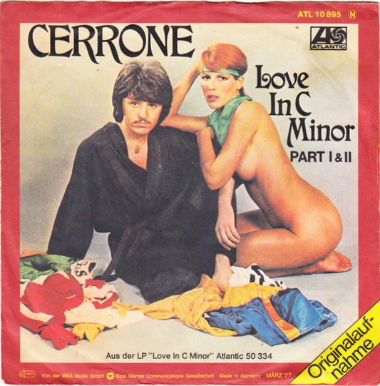 Cerrone : Love In C Minor (Part I & II) (7", Single, RE)