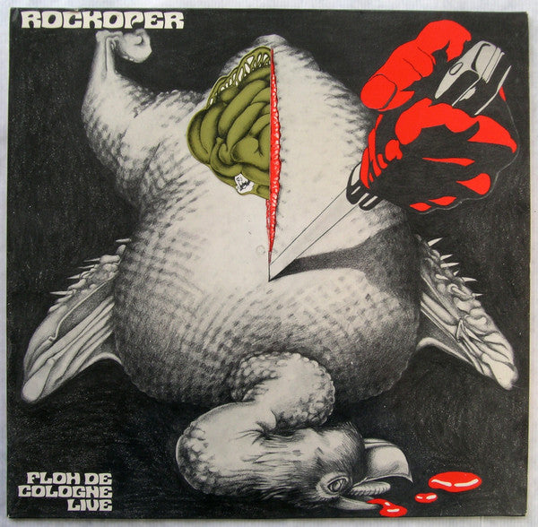 Floh De Cologne : Rockoper Profitgeier (LP, Album, RP, Red)