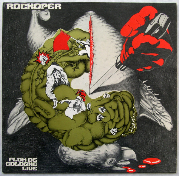 Floh De Cologne : Rockoper Profitgeier (LP, Album, RP, Red)