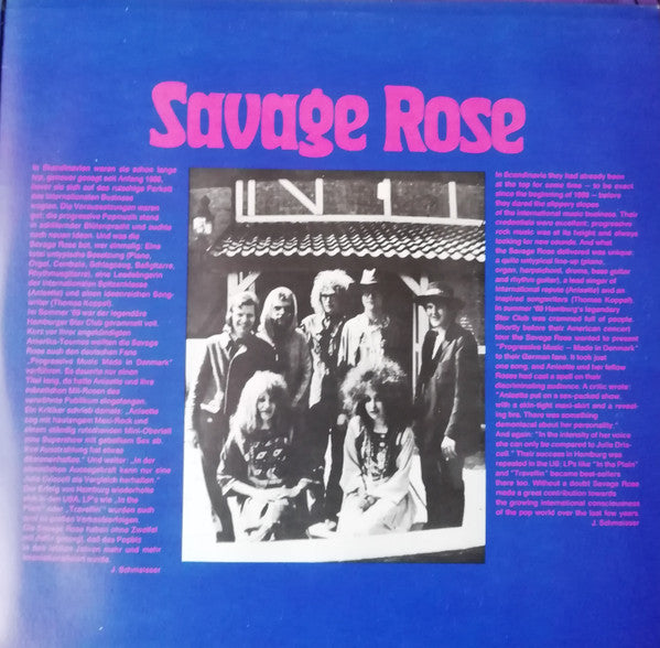 Eric Burdon, Savage Rose : Pop History (2xLP, Comp)