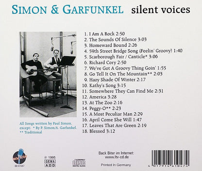 Simon & Garfunkel : Silent Voices (CD, Comp)