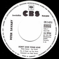 Peter Savary : Ciao, Ciao Bambina (7", Single, Promo)