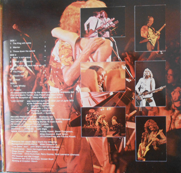 Wishbone Ash : Live Dates (2xLP, Album, RE, Gat)