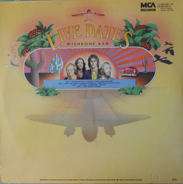 Wishbone Ash : Live Dates (2xLP, Album, RE, Gat)
