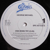 George Michael : One More Try (12", Single)
