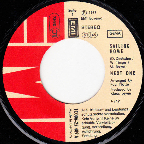 Next One : Sailing Home (7", Single)