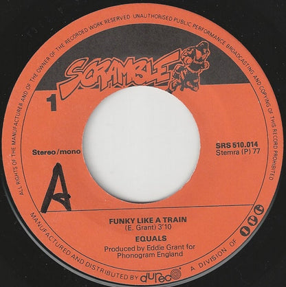 The Equals : Funky Like A Train (7")