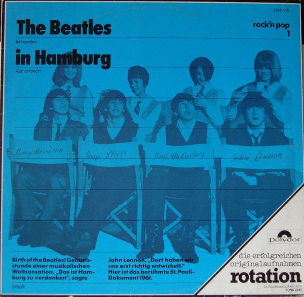 The Beatles : In Hamburg (LP, Comp)