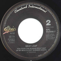 Meat Loaf : Paradise By The Dashboard Light (7")