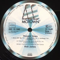Rick James : Throwin' Down (LP, Album)