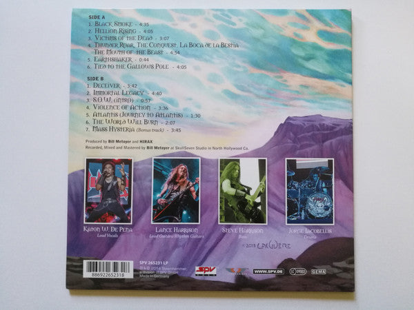 Hirax : Immortal Legacy (LP, Album, Blu + CD, Album)